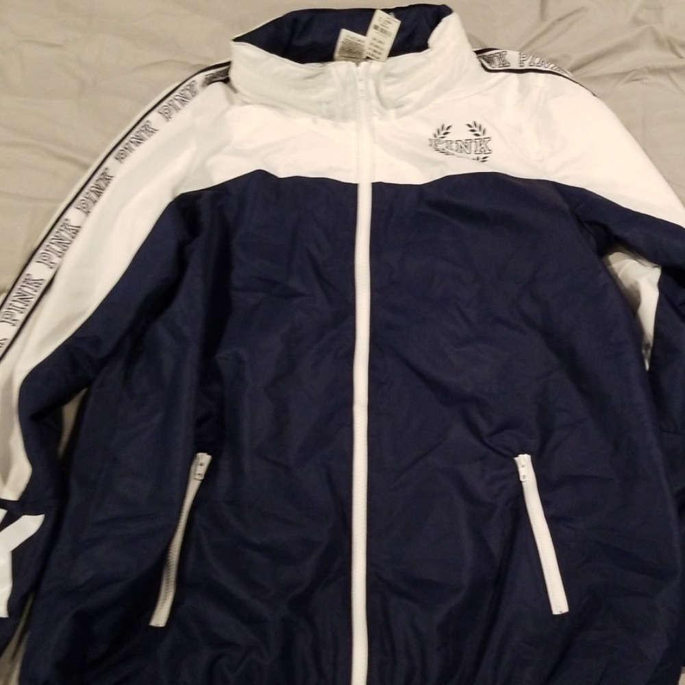 VS PINK Windbreaker Jacket Size M/L